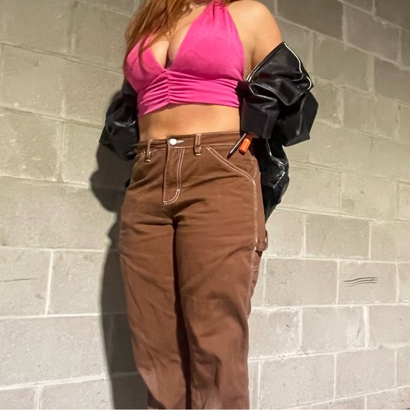 Pink Halter Top - Picture 2 of 5